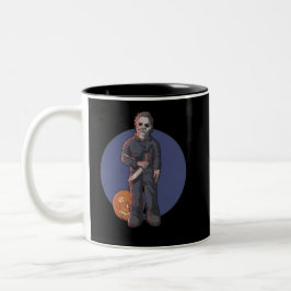 Caneca De Café Em Dois Tons O regresso do Halloween