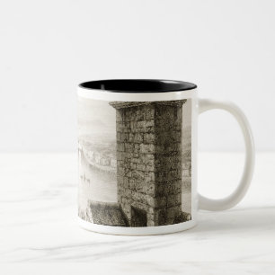 Caneca De Café Em Dois Tons O rio Shannon e quintilha jocosa