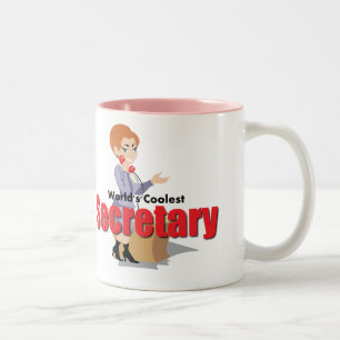 Caneca De Café Em Dois Tons O secretário o mais fresco do mundo