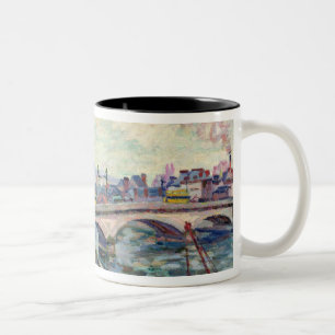 Caneca De Café Em Dois Tons O Seine em Rouen