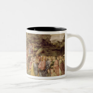 Caneca De Café Em Dois Tons O sermão na montagem, do Sistine