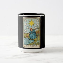 Caneca De Café Em Dois Tons O Tarot da Estrela