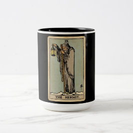 Caneca De Café Em Dois Tons O Tarot do Eremita