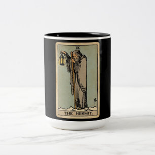 Caneca De Café Em Dois Tons O Tarot do Eremita