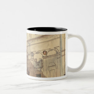 Caneca De Café Em Dois Tons O teatro do fantoche