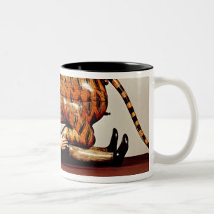 Caneca De Café Em Dois Tons O tigre de Tipu, c.1790 (madeira)