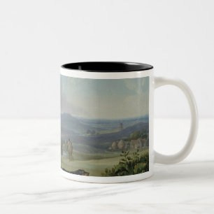 Caneca De Café Em Dois Tons O tiro da tarde
