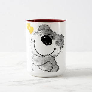 CANECA DE CAFÉ EM DOIS TONS O ÚLTIMO **TEDDYBEAR TE AMA** MUG