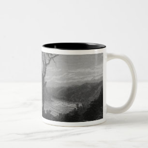 Caneca De Café Em Dois Tons O vale do Shenandoah, de Jefferson