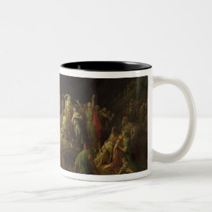 Caneca De Café Em Dois Tons O vale dos rasgos, 1883