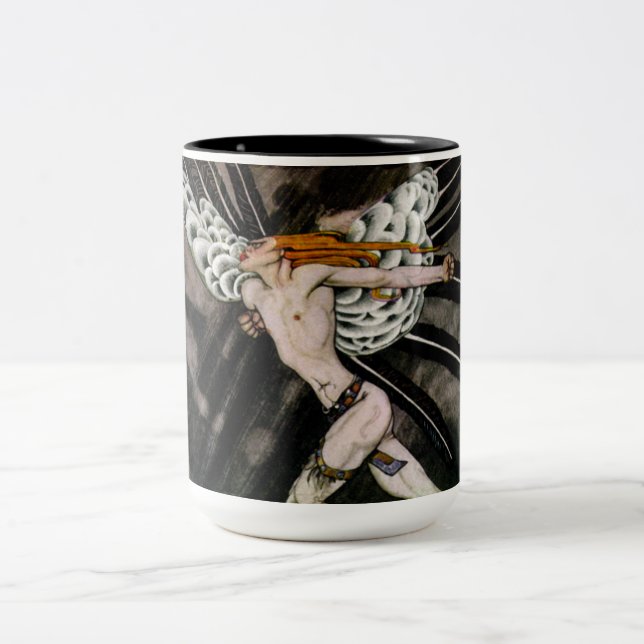 Caneca De Café Em Dois Tons O Vento do Norte (Centro)