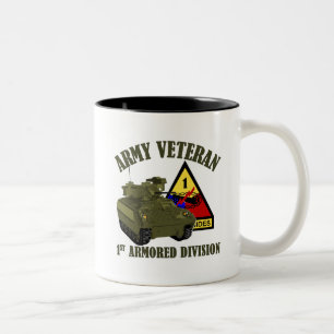Caneca De Café Em Dois Tons ø Veterinário do ANÚNCIO - M2 Bradley