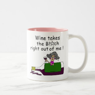 Caneca De Café Em Dois Tons O Vinho Me Derrete