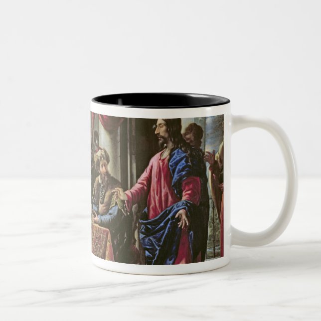 Caneca De Café Em Dois Tons O vocação de St Matthew (Direita)