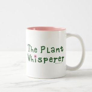Caneca De Café Em Dois Tons O whisperer da planta