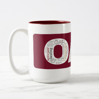 Caneca De Café Em Dois Tons OAR Mug