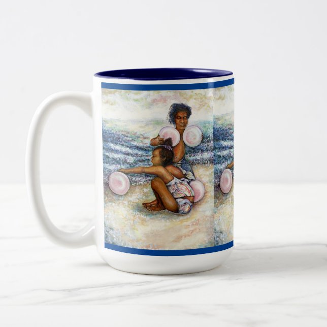 Caneca De Café Em Dois Tons Obcecado com Conquistar o Impossível (Esquerda)