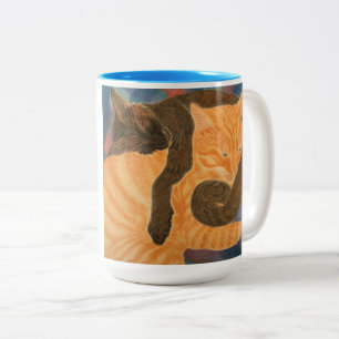 Caneca De Café Em Dois Tons Obrigados Para Tudo Mãe