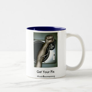 Caneca De Café Em Dois Tons Obtenha seu conserto