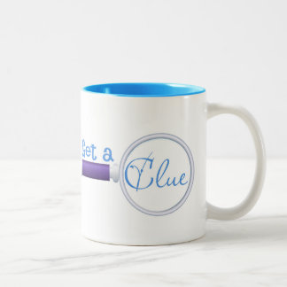 Caneca De Café Em Dois Tons Obter Um Pista