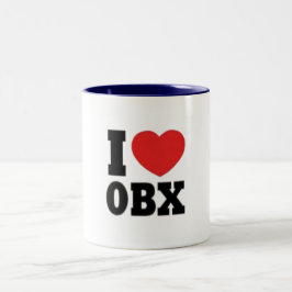 CANECA DE CAFÉ EM DOIS TONS OBX