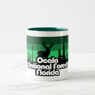 Caneca De Café Em Dois Tons Ocala National Forest Florida