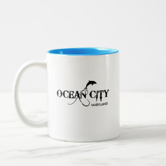 Caneca De Café Em Dois Tons Ocean City - Maryland Mug