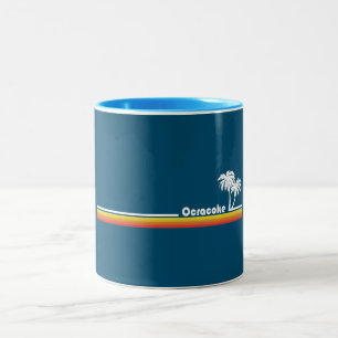 Caneca De Café Em Dois Tons Ocracoke Carolina do Norte