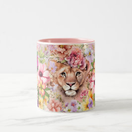 Caneca De Café Em Dois Tons Ocultando na Visão Simples