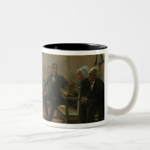 Caneca De Café Em Dois Tons Oferecimento ao Virgin o dia após