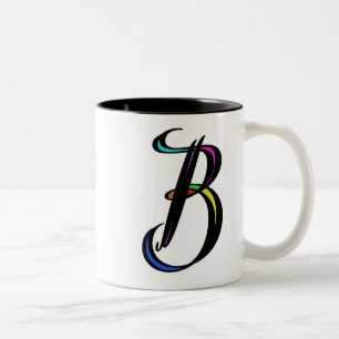Caneca De Café Em Dois Tons Oferta Personalizada Perfeita Elegante B