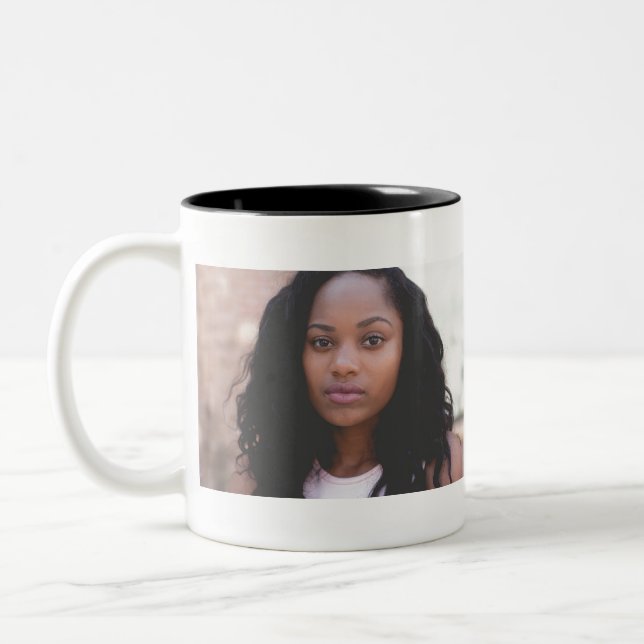 Caneca De Café Em Dois Tons Ofertas para marketing, (Esquerda)
