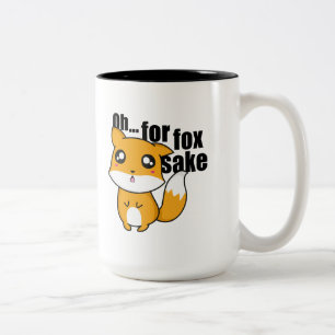 Caneca De Café Em Dois Tons Oh… Para a causa do Fox