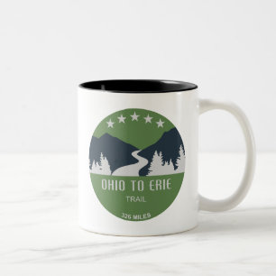 Caneca De Café Em Dois Tons  Ohio - Erie Trail