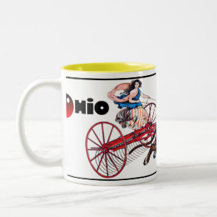 Caneca De Café Em Dois Tons Ohio Haymaker