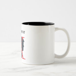 Caneca De Café Em Dois Tons Oitenta Seis 47 Café Mug
