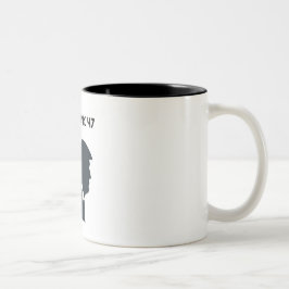 Caneca De Café Em Dois Tons Oitenta Seis 47 Café Mug