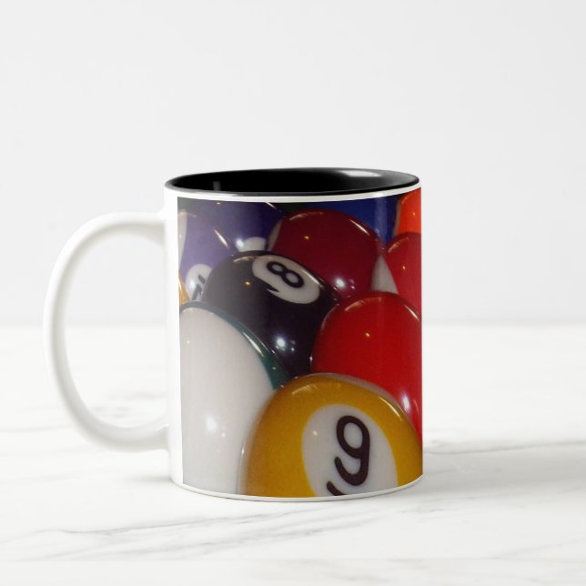 Caneca De Café Em Dois Tons Oito As Cores Tradicionais, (Esquerda)