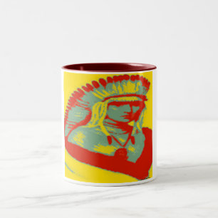 Caneca De Café Em Dois Tons Ojibwa Mug