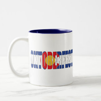 Caneca De Café Em Dois Tons Oktoberfest do Colorado