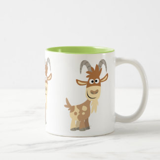 Caneca De Café Em Dois Tons Olá! Caricatura Bela