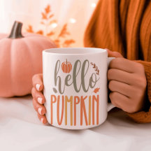 Olá Pumpkin Mug