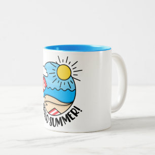 Caneca De Café Em Dois Tons Olá Verão 2