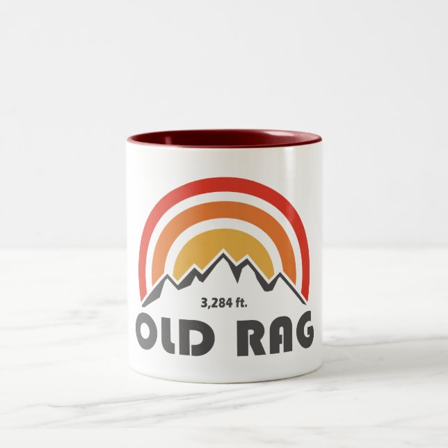 Caneca De Café Em Dois Tons Old Rag Mountain (Centro)