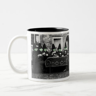 Caneca De Café Em Dois Tons Olde Salem Bruxas Morning Coffee
