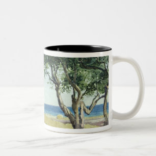 Caneca De Café Em Dois Tons Oliveiras velhas, Bordighera