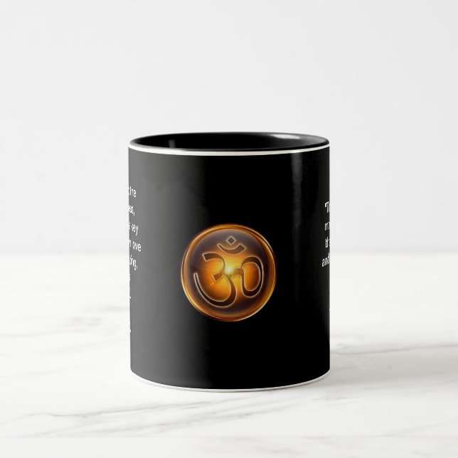 CANECA DE CAFÉ EM DOIS TONS OM (Centro)