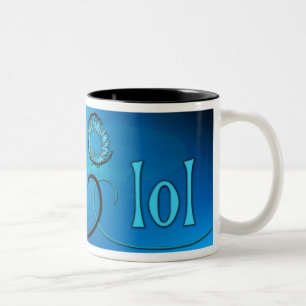 CANECA DE CAFÉ EM DOIS TONS OMG!