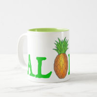 OMG de abacaxi do Havaí, Ilha Tropical ALOHA