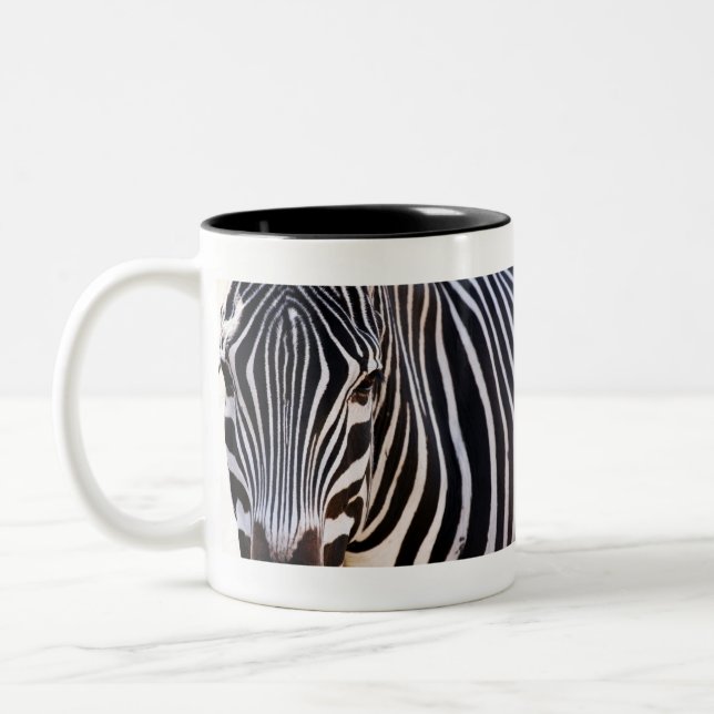Caneca De Café Em Dois Tons Onde Está A Zebra? (Esquerda)